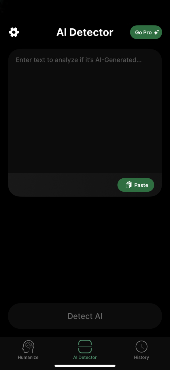 GPTZero screenshot 1